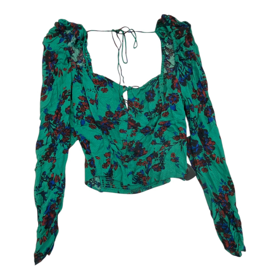 Top Ls By Free People In Green, Size:L