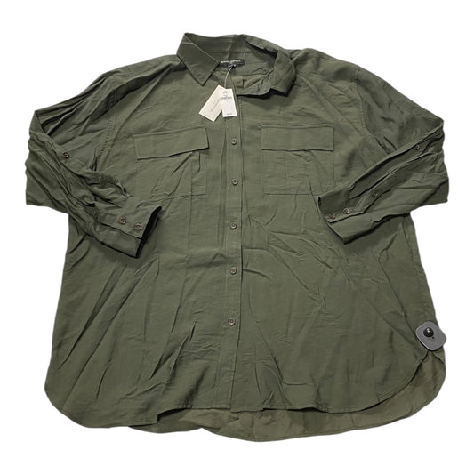 Top Ls By Banana Republic In Green, Size:L