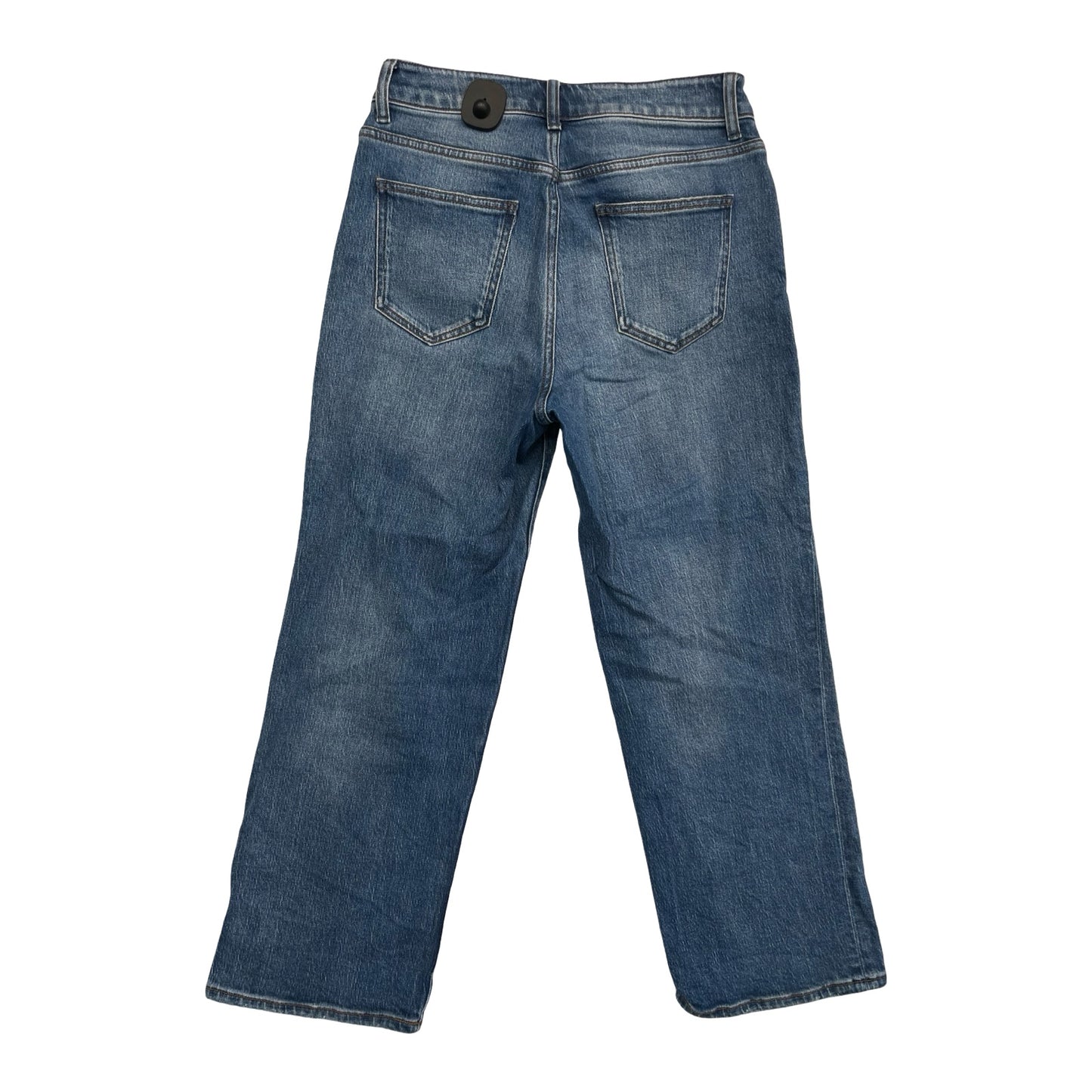 Jeans Wide Leg By Madewell In Blue Denim, Size:6L