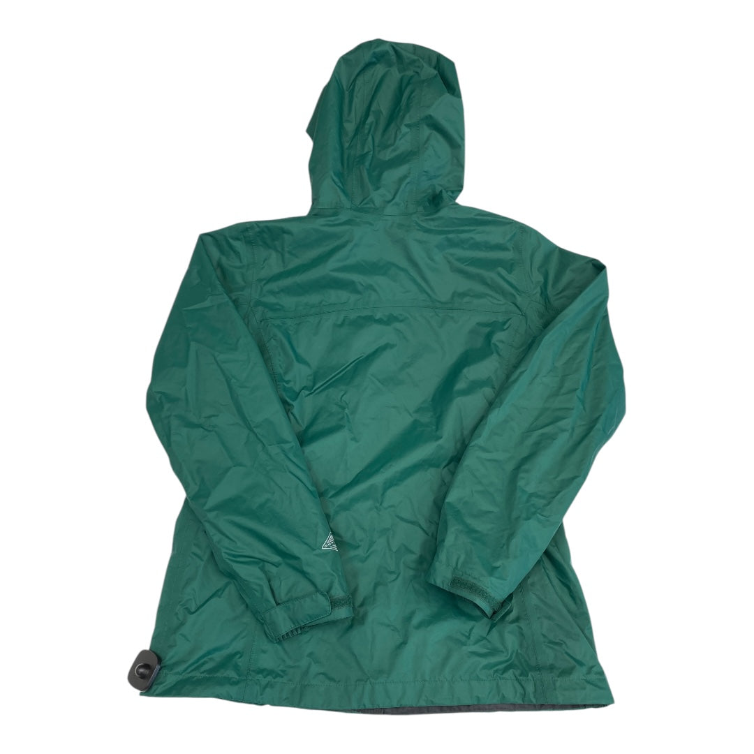 Jacket Windbreaker By Columbia In Green, Size:M