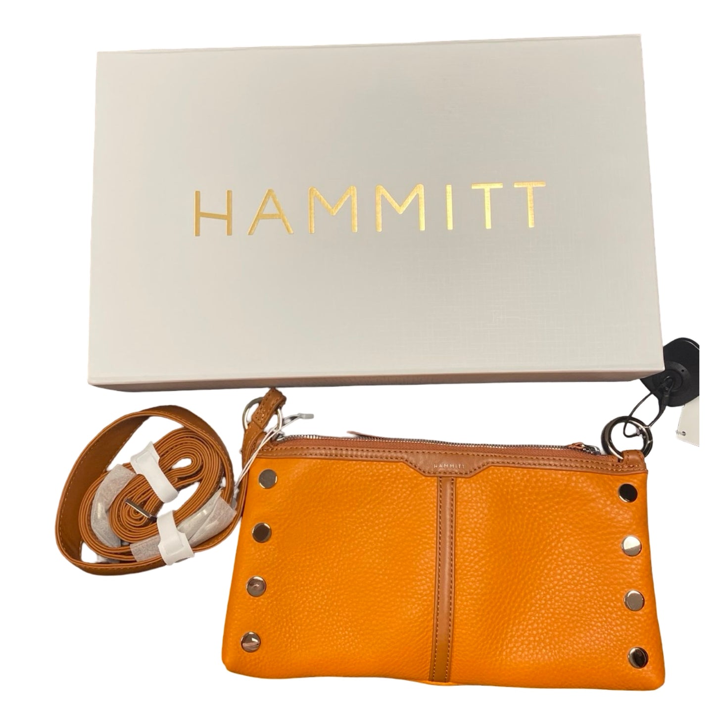 Handbag Designer By Hammitt In Orange, Size:Medium