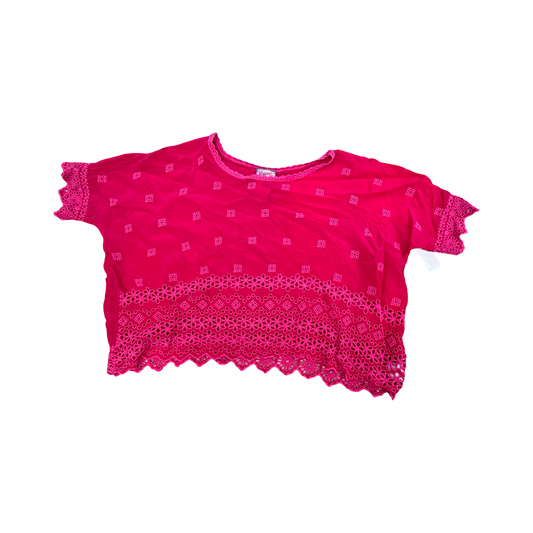 Top Ss Designer By Johnny Was In Pink, Size:S