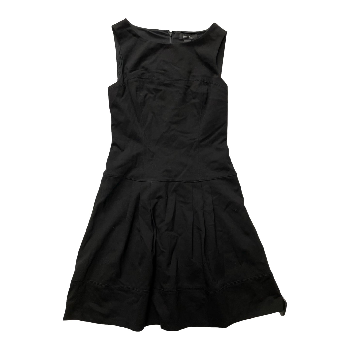 Dress Casual Midi By White House Black Market In Black, Size:4