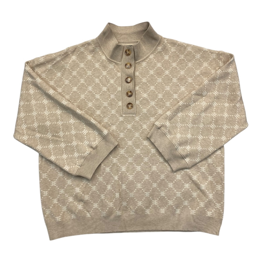 Sweater By Cmc In Tan, Size:2X