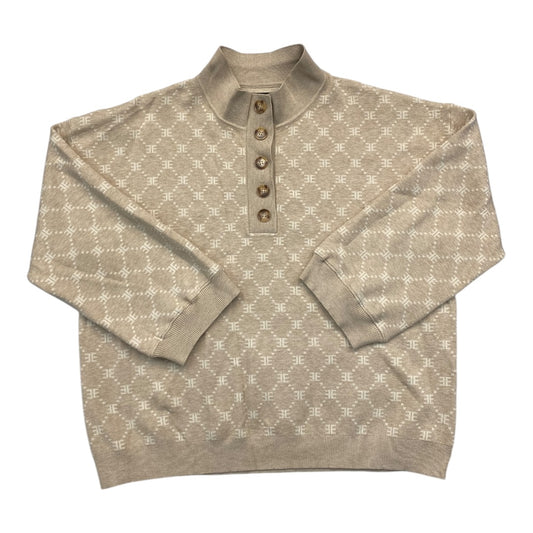 Sweater By Cmc In Tan, Size:2X