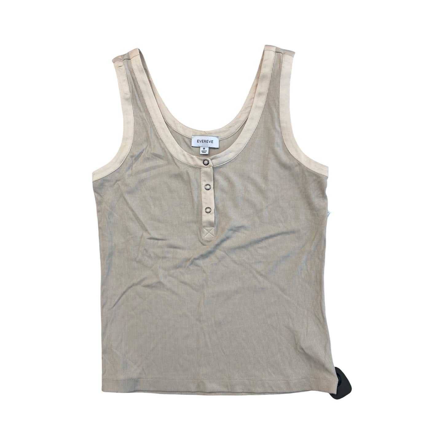 Top Sleeveless By Evereve In Tan, Size:M