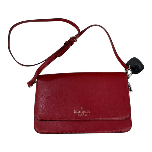 Handbag Designer By Kate Spade In Red, Size:Small