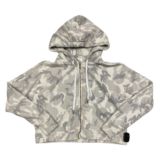 Sweatshirt Hoodie By the label In Camouflage Print, Size: Xs