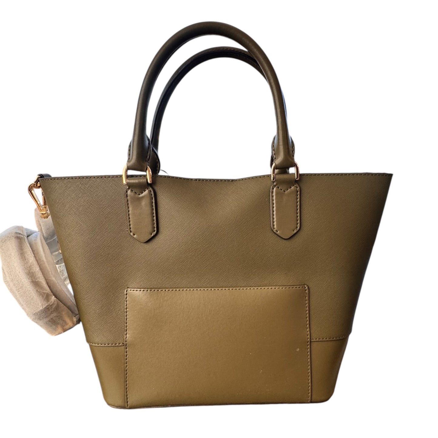 Handbag Designer By Michael Kors In Green, Size:Large