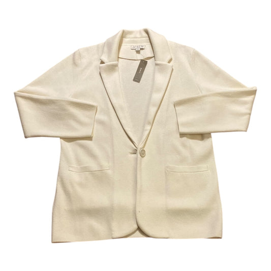 Sweater Cardigan By J. Crew In Cream, Size:S