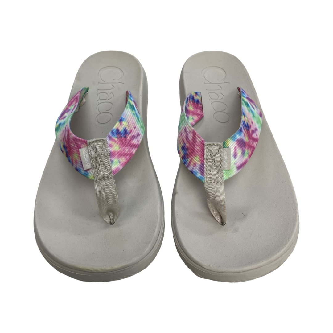 Sandals Flip Flops By Chacos In Multi, Size:8