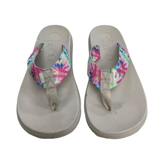 Sandals Flip Flops By Chacos In Multi, Size:8