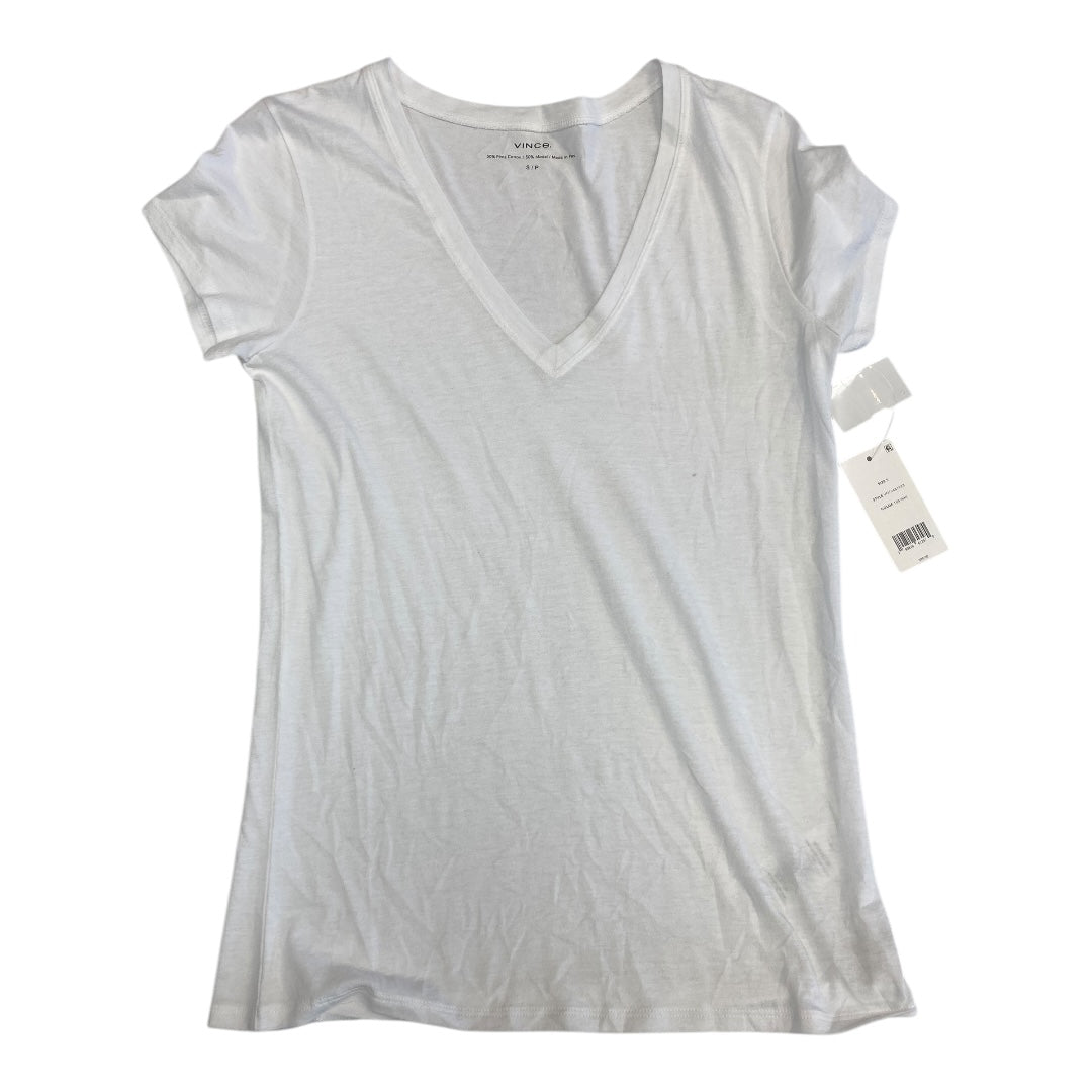 Top Ss Basic By Vince In White, Size:S