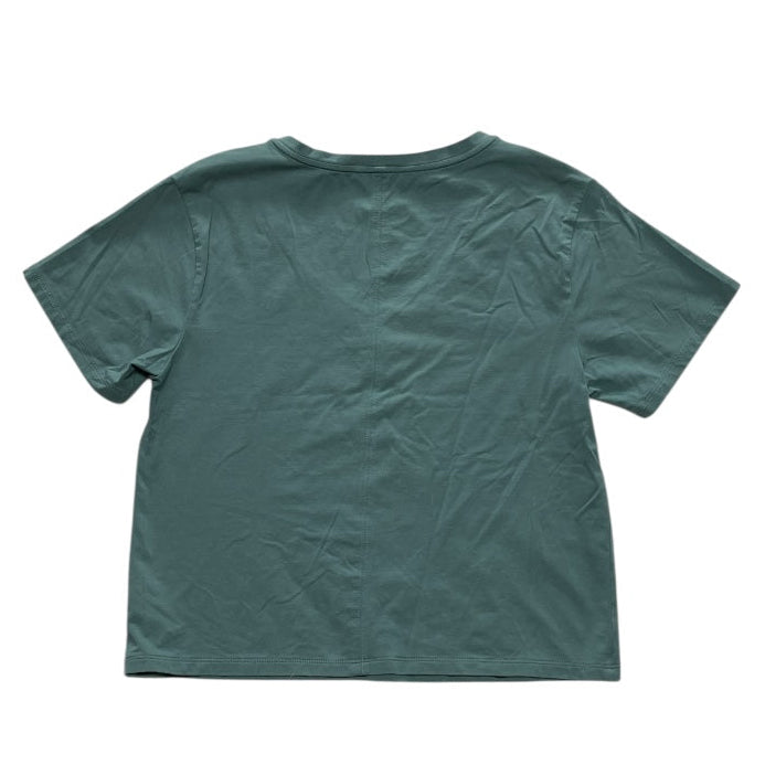 Athletic Top Ss By Athleta In Green, Size:S