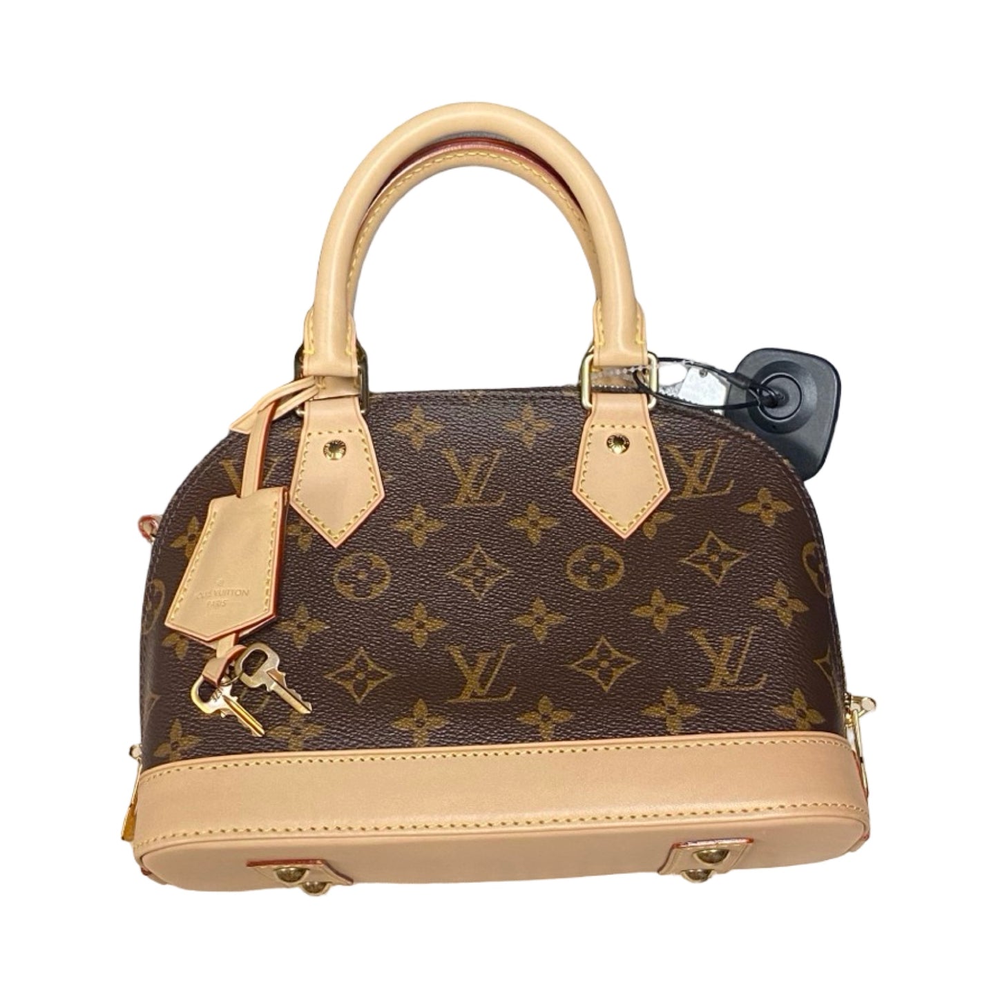 Handbag Luxury Designer By Louis Vuitton In Brown, Size:Medium