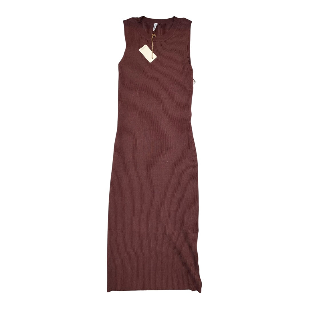 Dress Casual Maxi By Wishlist In Brown, Size:S