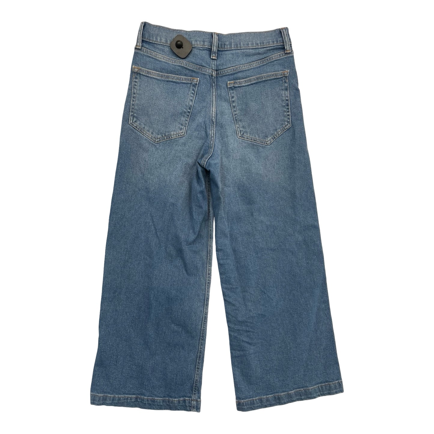 Jeans Wide Leg By Gap In Blue Denim, Size:2