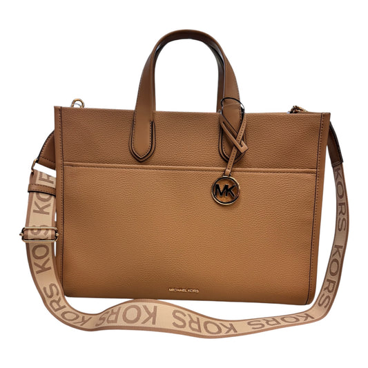 Handbag Designer By Michael Kors In Tan, Size:Large