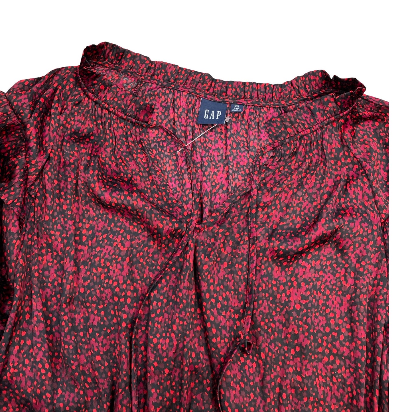 Dress Casual Midi By Gap In Multi, Size:1X