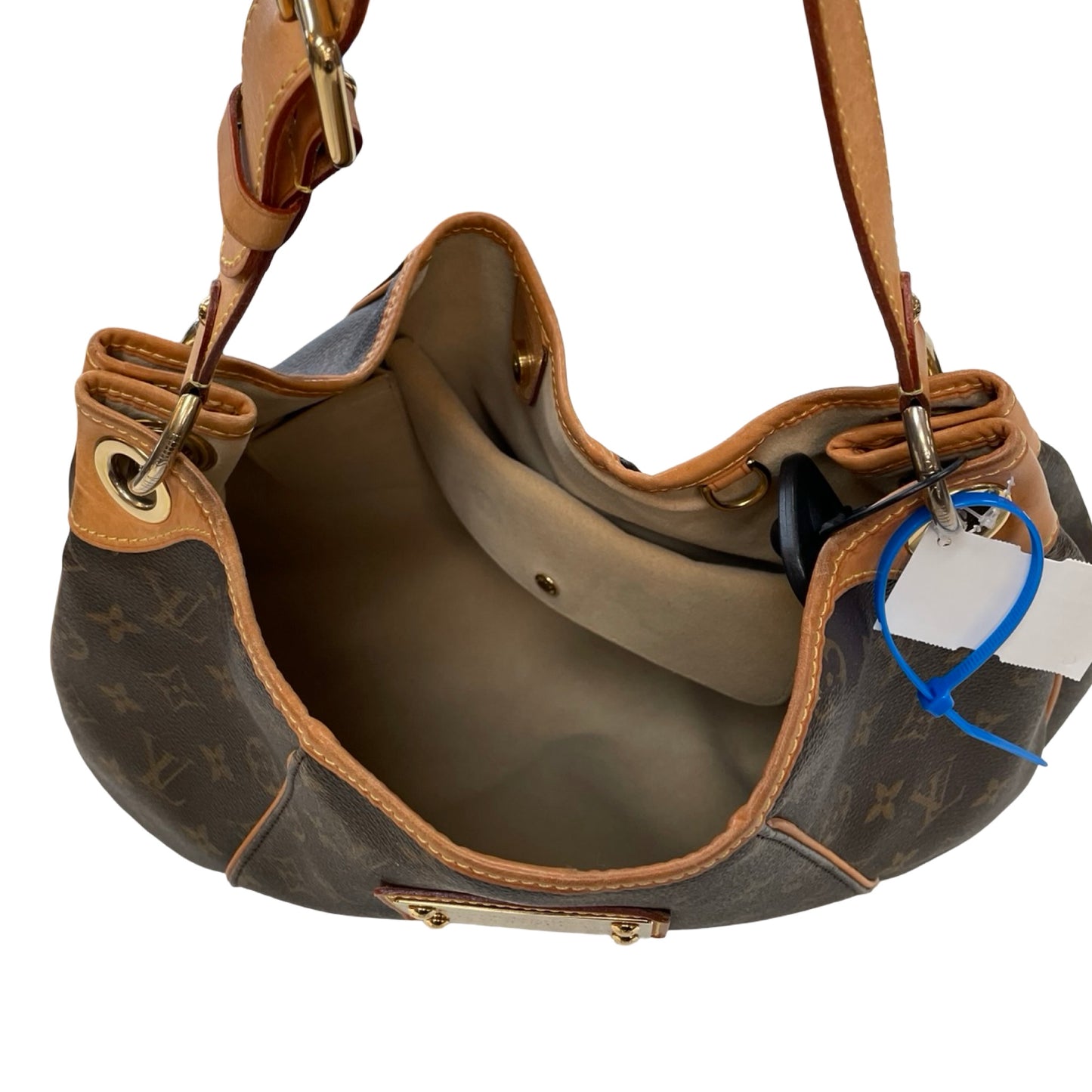HANDBAG LUXURY DESIGNER by LOUIS VUITTON In BROWN, Size: LARGE