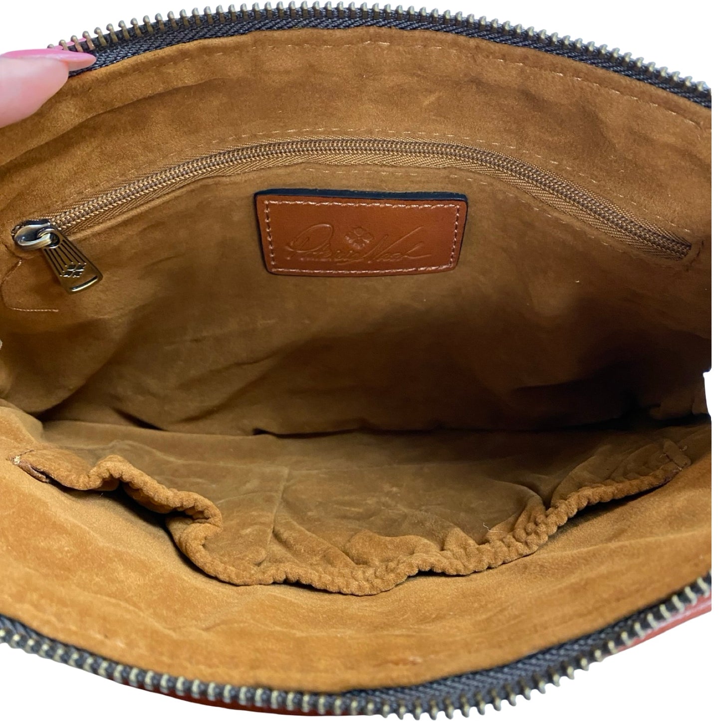 Wristlet Designer By Patricia Nash In Brown, Size:Large