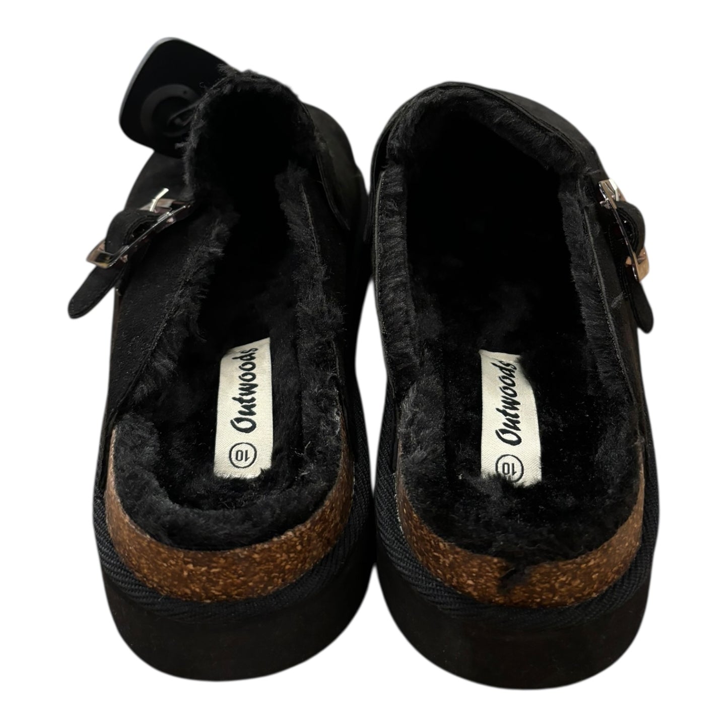 Shoes Flats By OUTWOODS In Black, Size:10