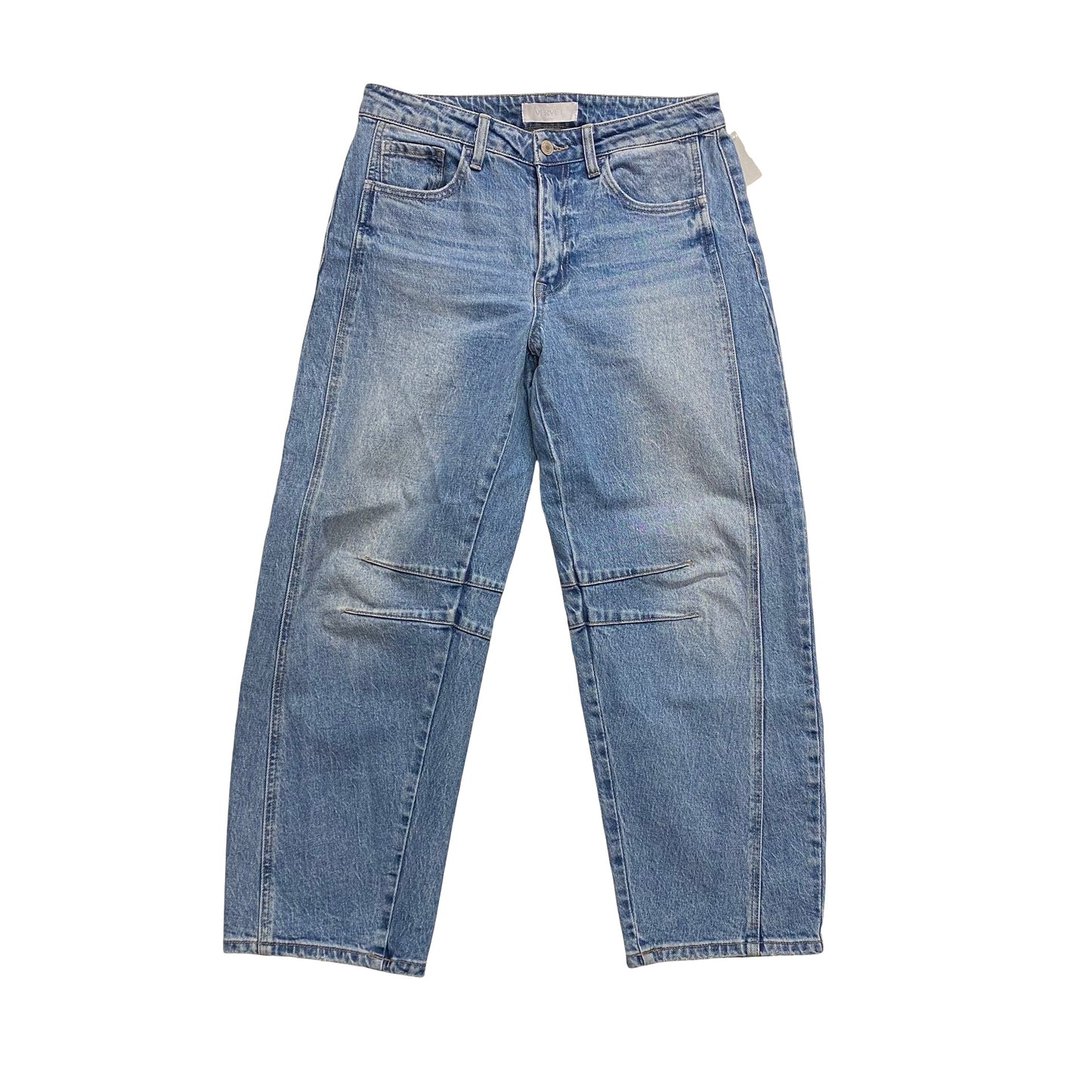 Jeans Boyfriend By Vervet In Blue Denim, Size:6