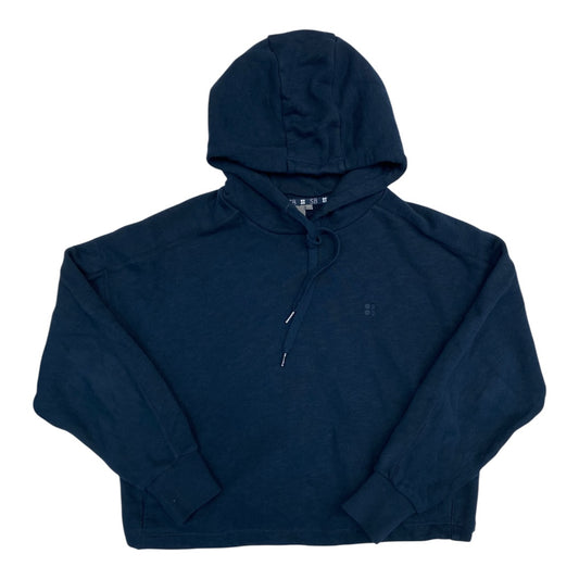 Athletic Top Ls Hoodie By Sweaty Betty In Navy, Size:M