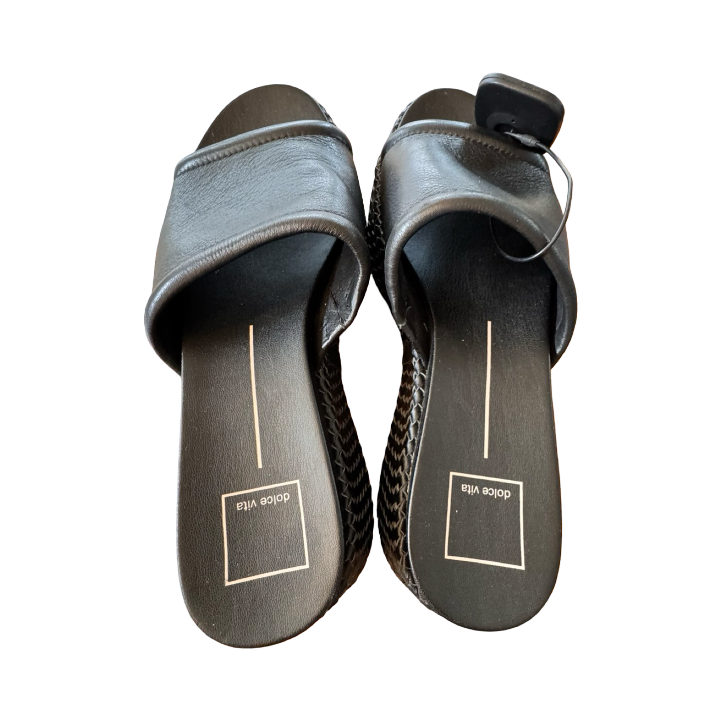 Sandals Heels Platform By Dolce Vita In Black, Size:7