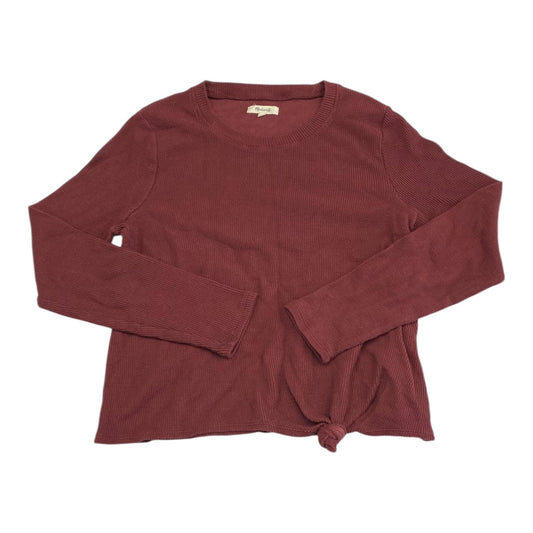 Top Ls By Madewell In Red, Size:L
