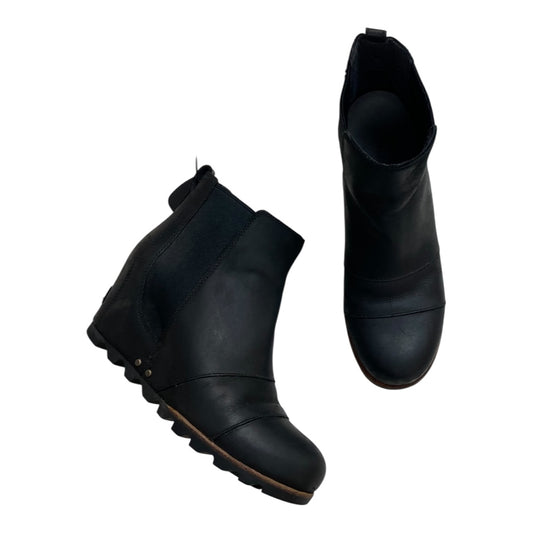 Boots Designer By Sorel In Black, Size:8