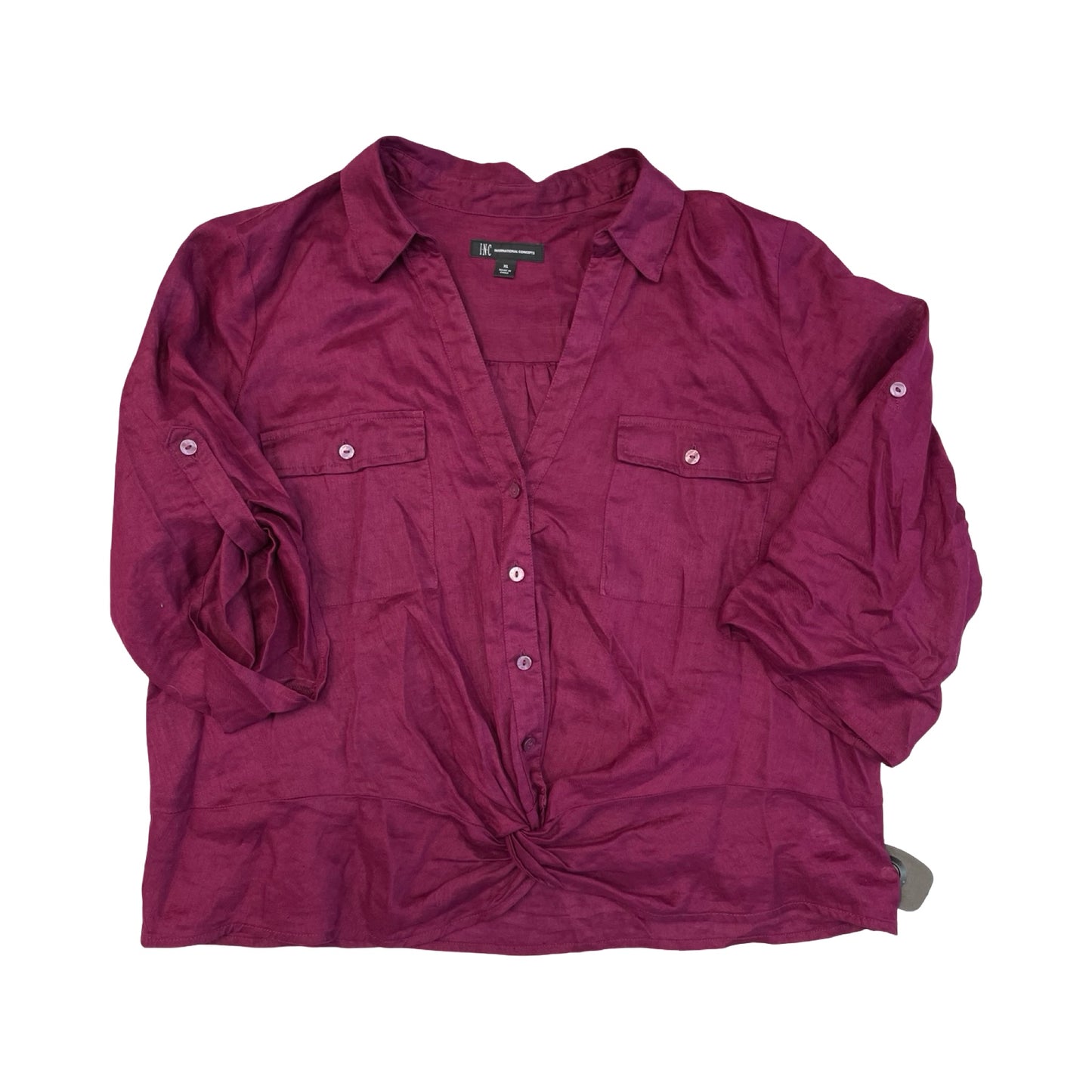 Top Ss By Inc In Purple, Size:Xl