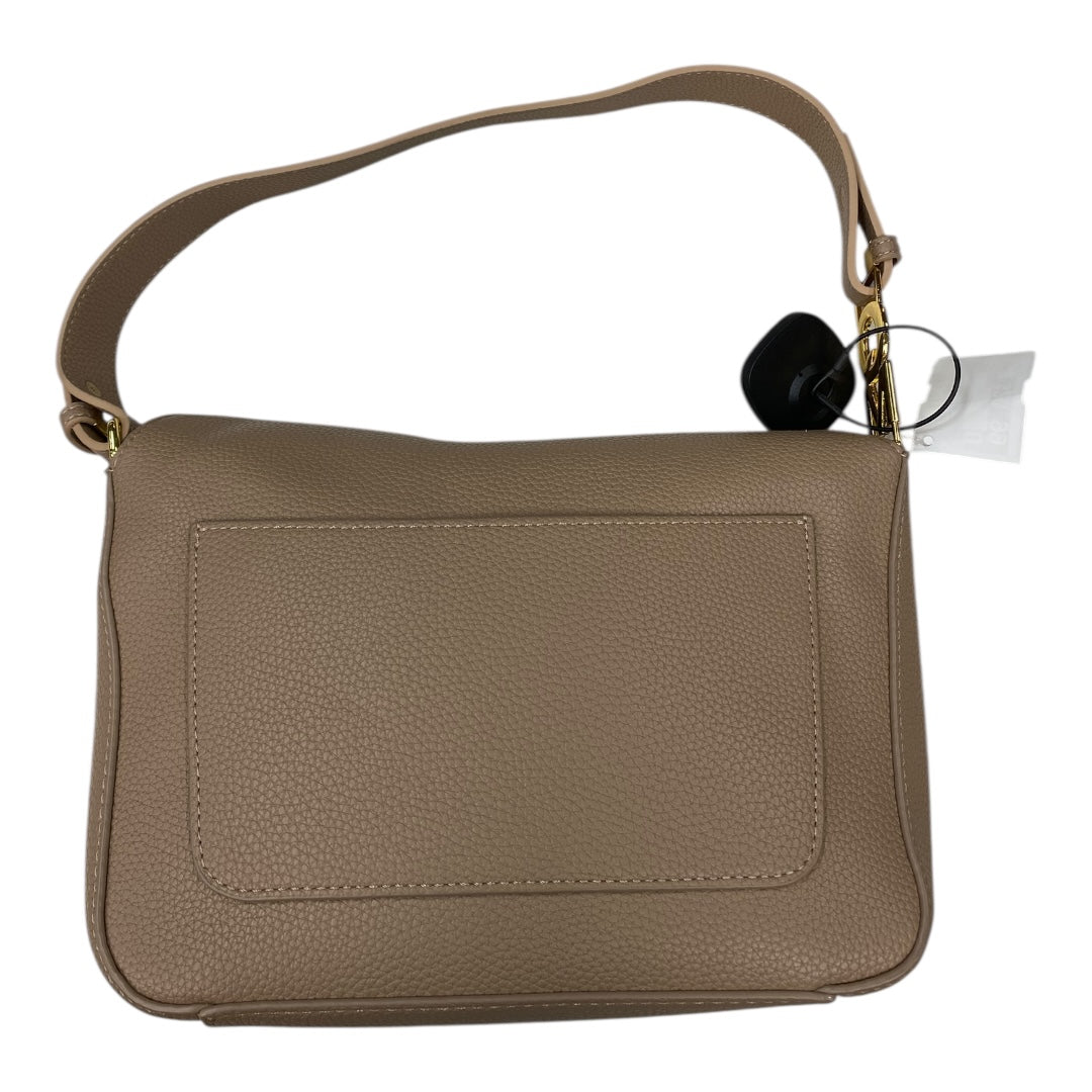 Handbag By queen of material In Taupe, Size:Small