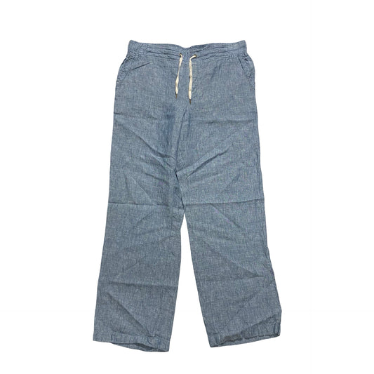 Pants Linen By L.L. Bean In Blue, Size:12