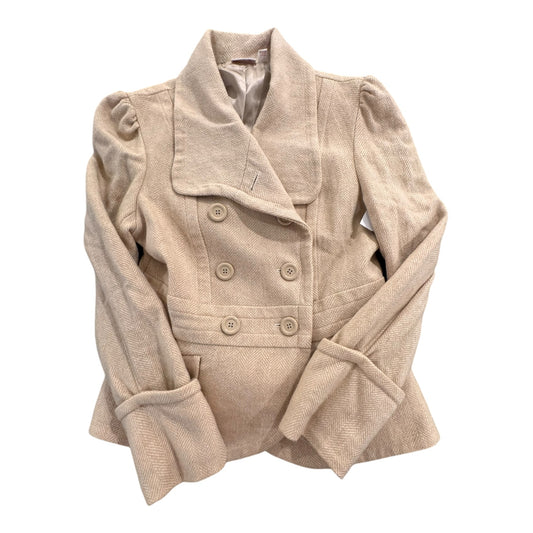 Blazer By Jennifer Lopez In Tan, Size:Xl