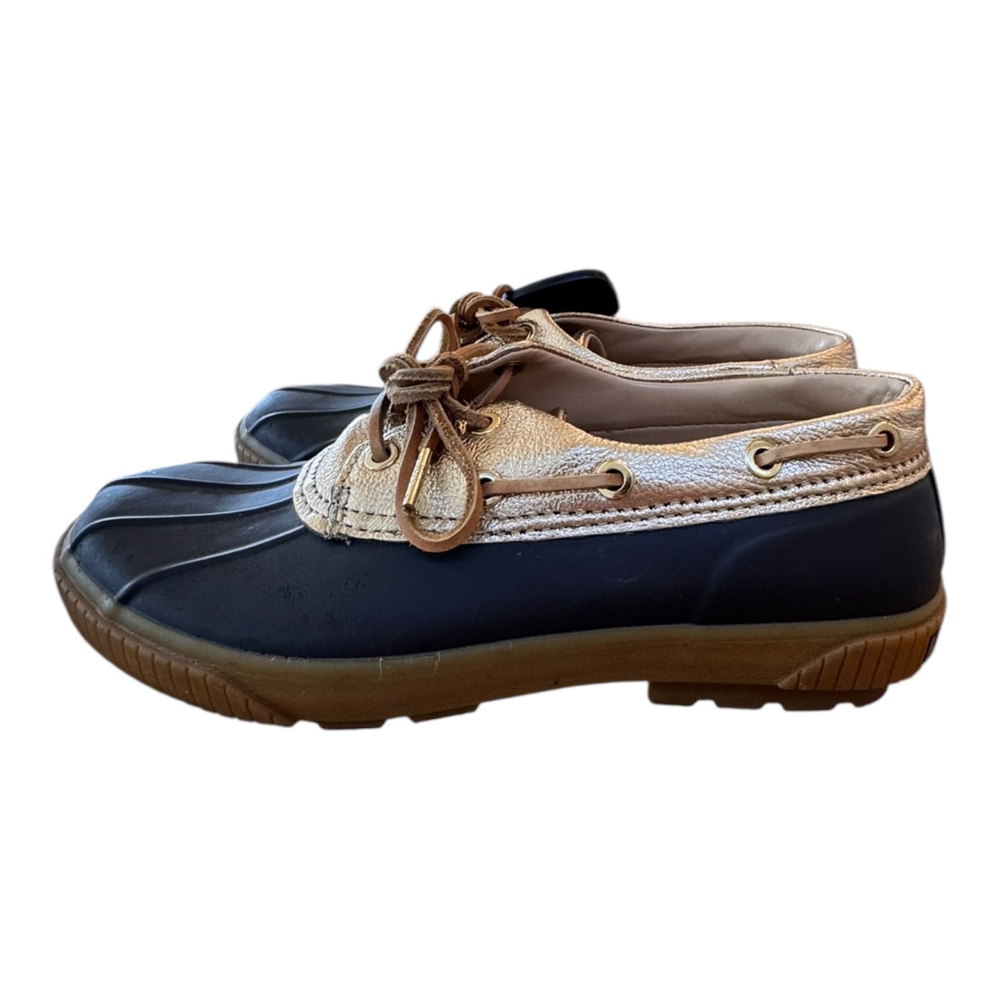 Shoes Designer By Michael Kors In Gold, Size:7