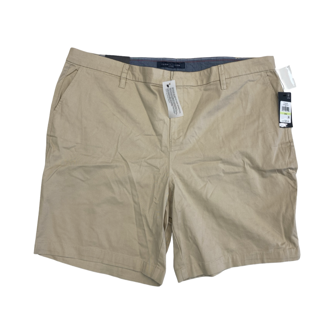 Shorts By Tommy Hilfiger In Tan, Size:18