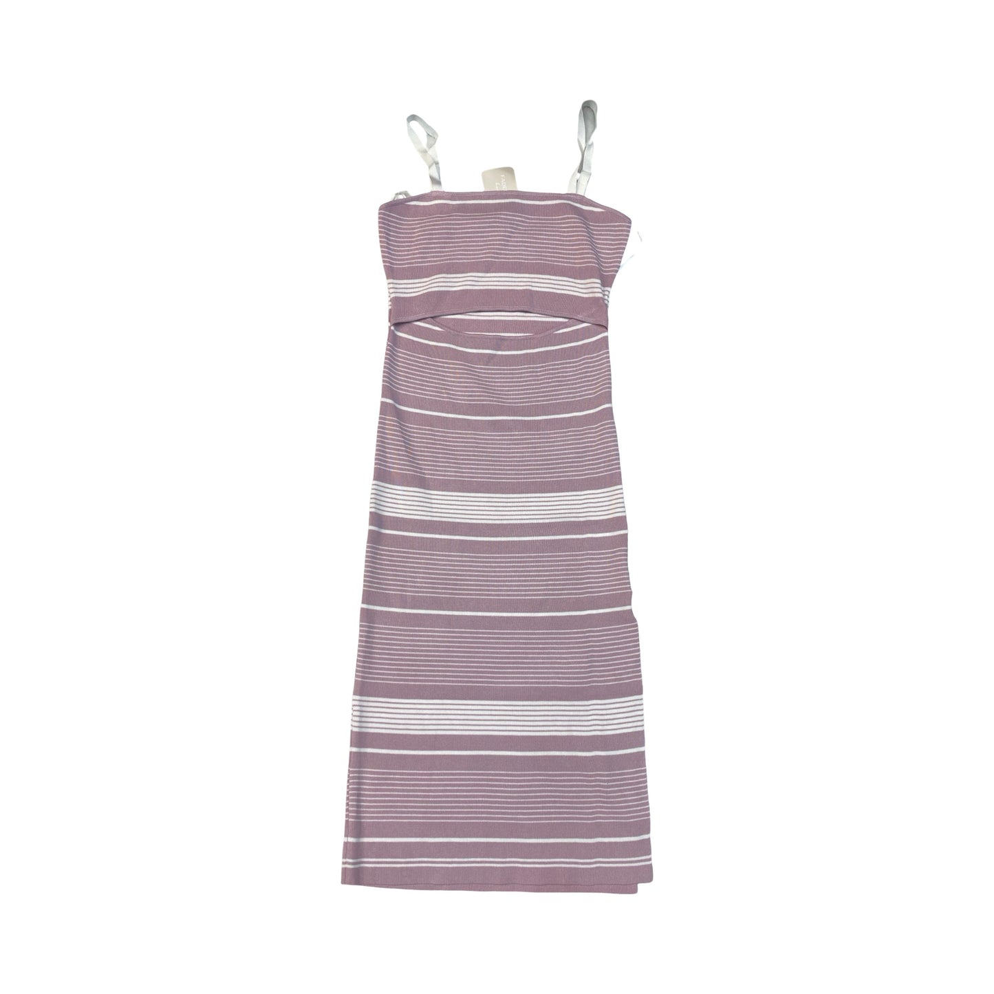 Dress Casual Maxi By Mable In Purple & White, Size:L