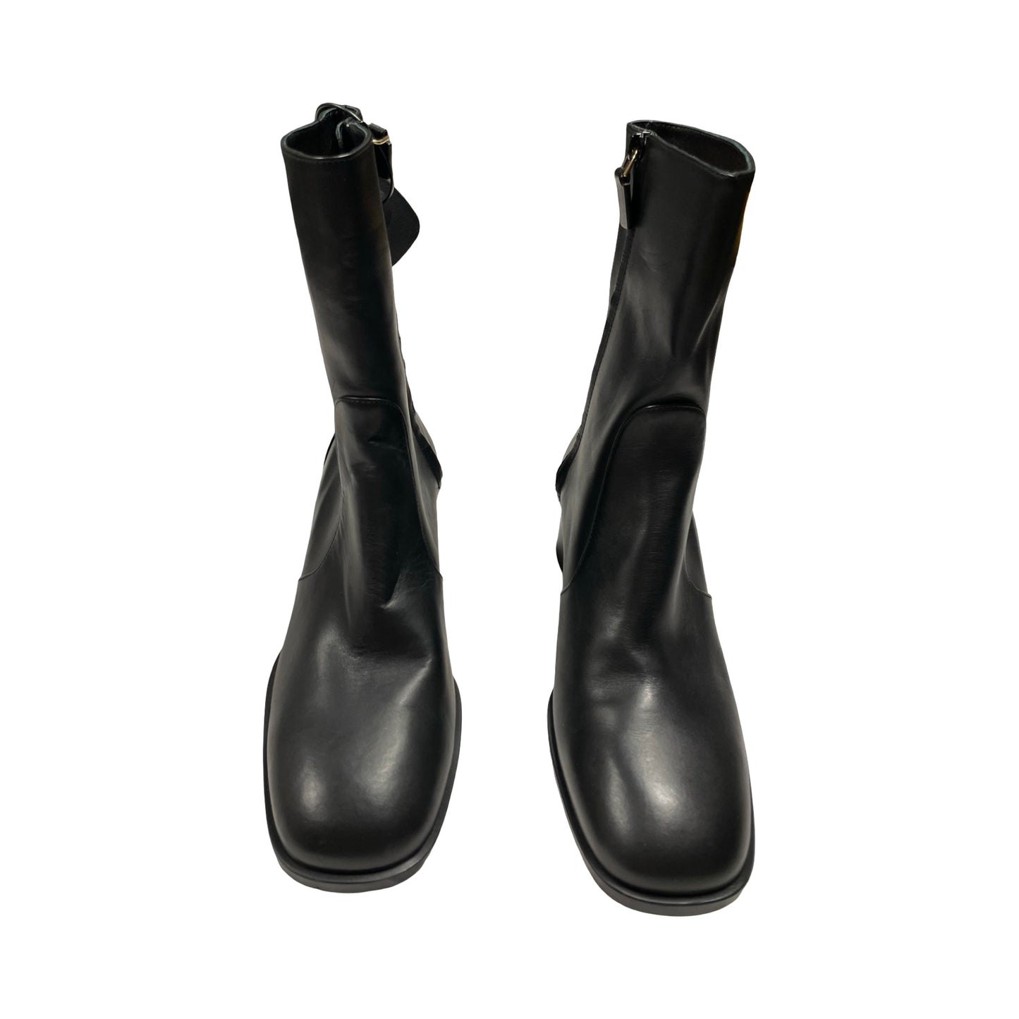 Boots Designer By Stuart Weitzman In Black, Size:10
