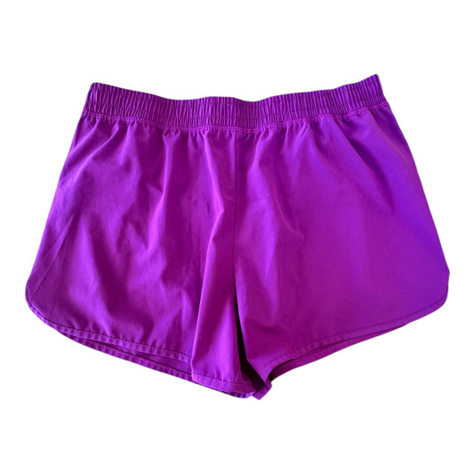 Athletic Shorts By Champion In Purple, Size:M