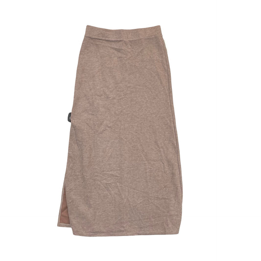 Skirt Maxi By Halara In Brown, Size:M
