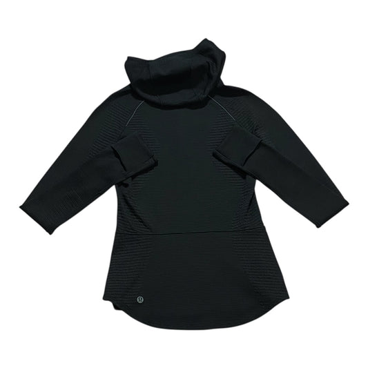 Athletic Top Ls Collar By Lululemon In Black, Size:0