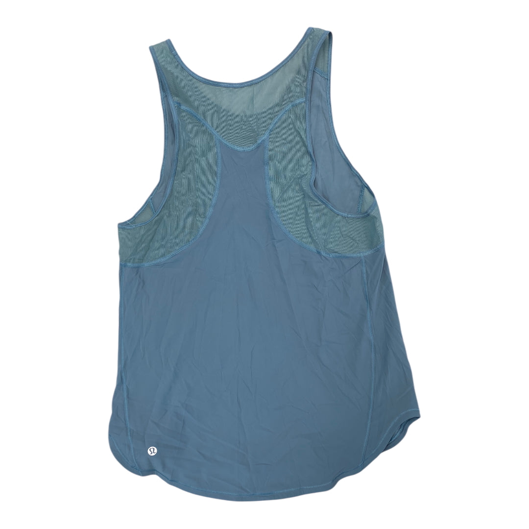 Athletic Tank Top By Lululemon In Blue, Size:M