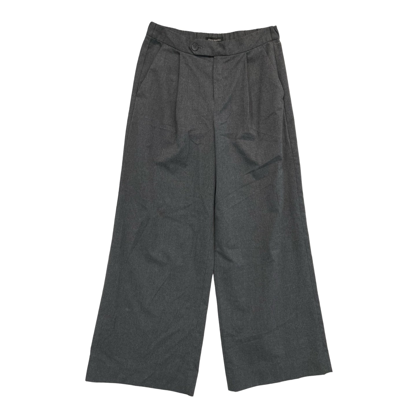 Pants Wide Leg By Banana Republic In Grey, Size:4