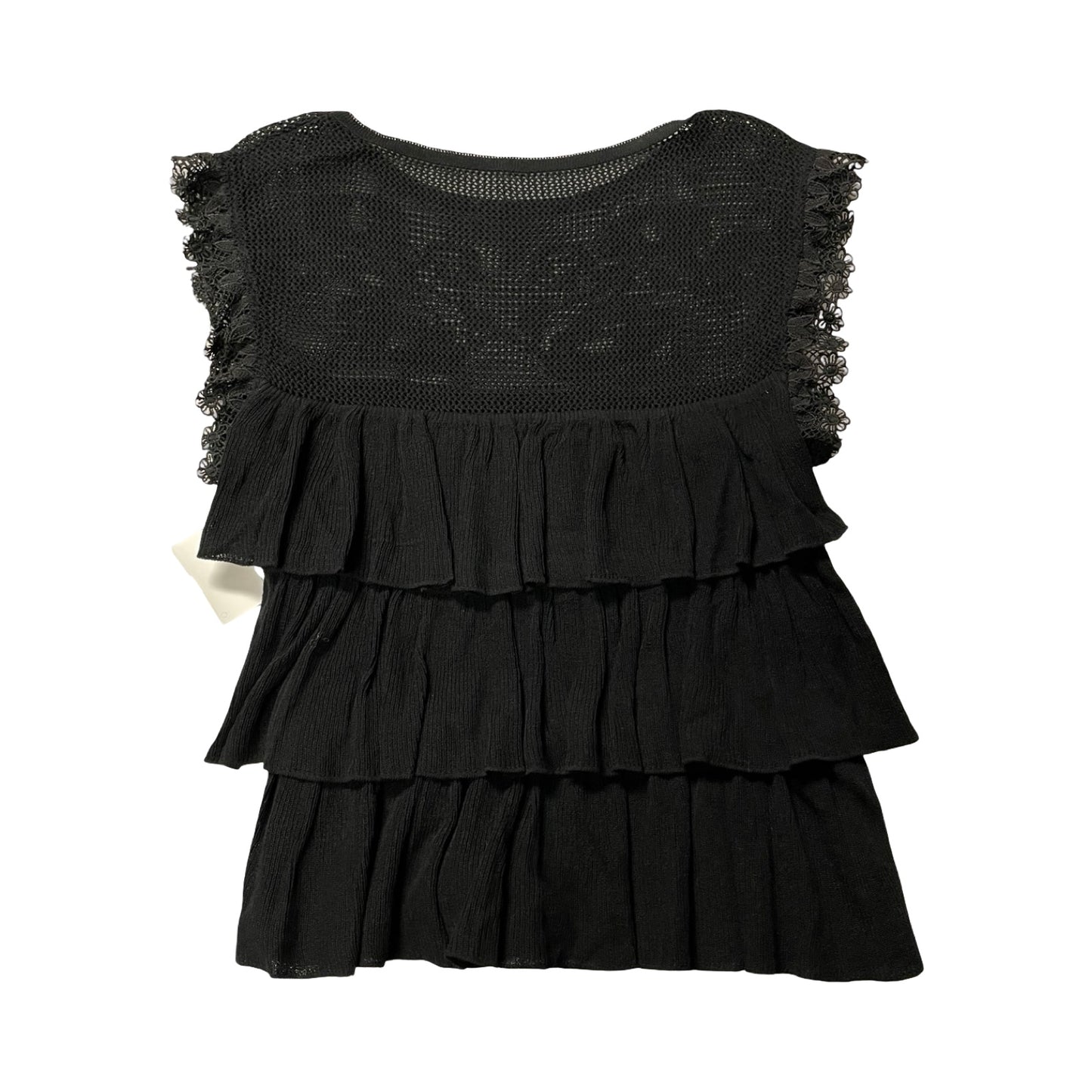 Top Sleeveless By Bluivy In Black, Size:S