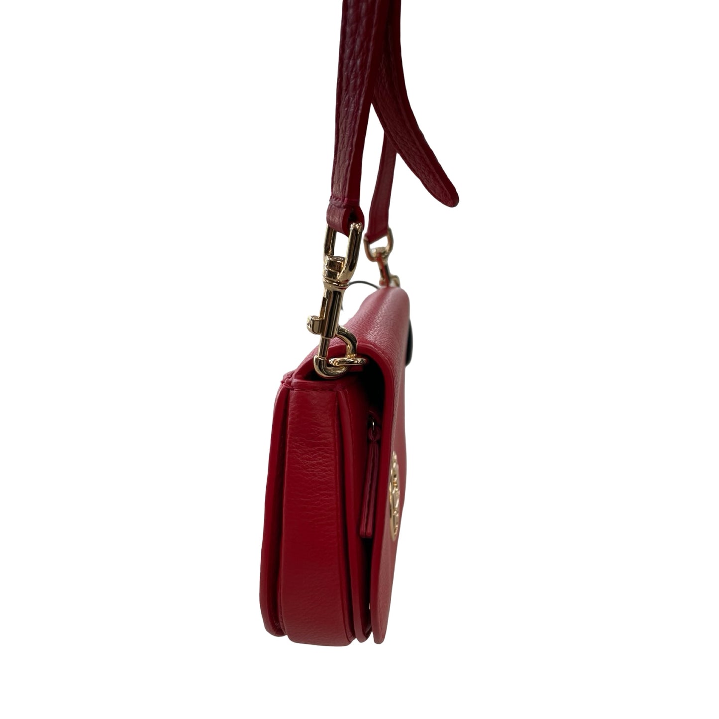 Handbag Designer By Tory Burch In Red, Size:Small
