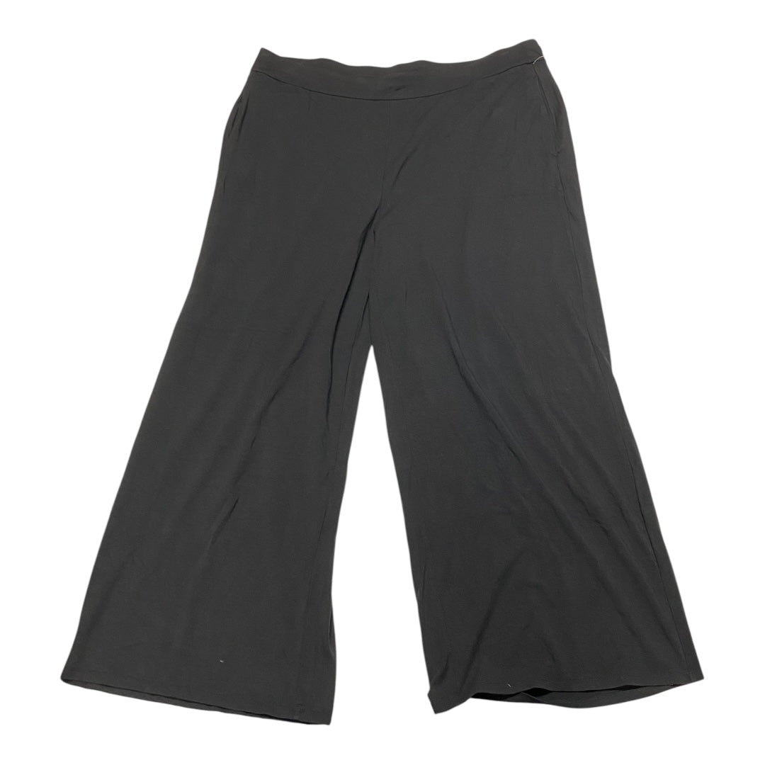 Pants Designer By Eileen Fisher In Black, Size:2X