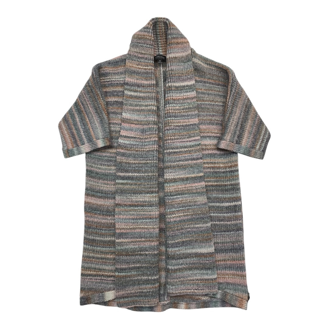 Sweater Cardigan By Carlisle In Multi, Size:M