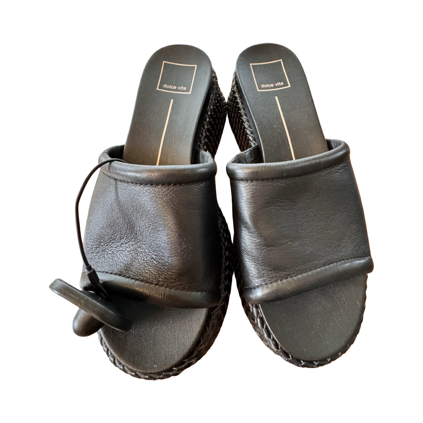 Sandals Heels Platform By Dolce Vita In Black, Size:7