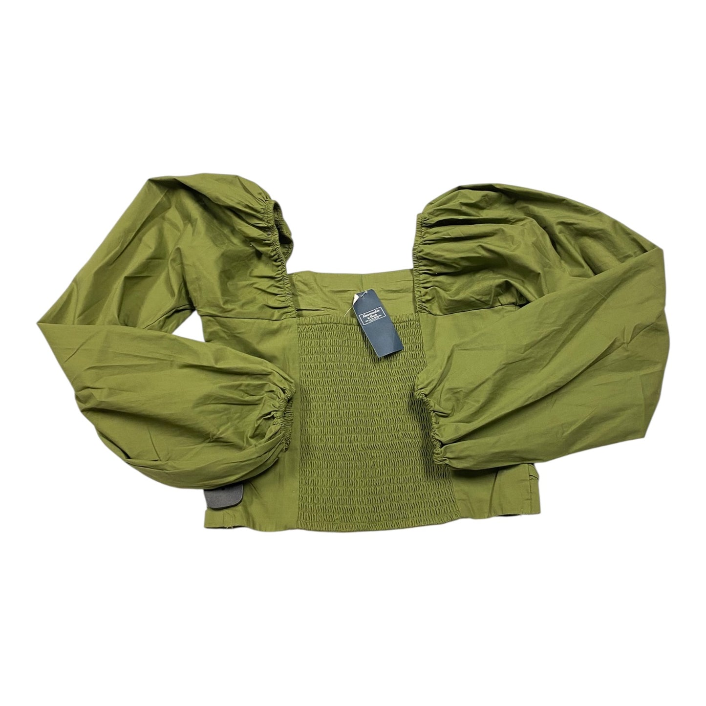 Top Ls By Abercrombie And Fitch In Green, Size:S